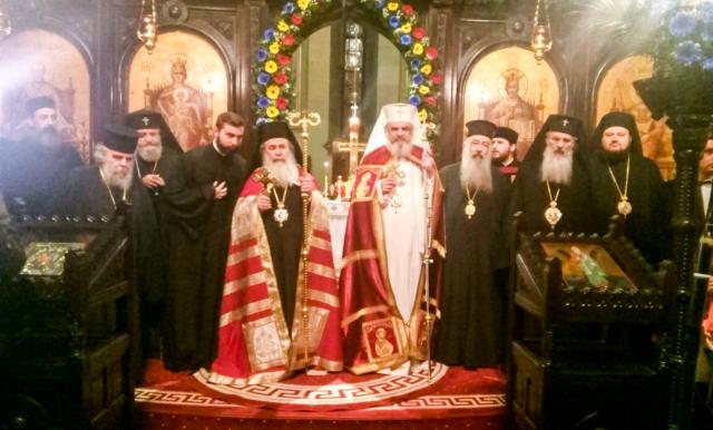 Patriarhul României și Patriarhul Ierusalimului au ajuns la Alba Iulia pentru ceremoniile de Ziua Națională