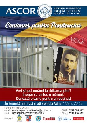 Noi campanii ASCOR Iași: „Centenar pentru Penitenciar” și „Moș Crăciun prin spital”