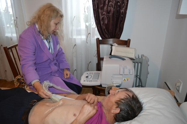Caravană medicală, sat Curături