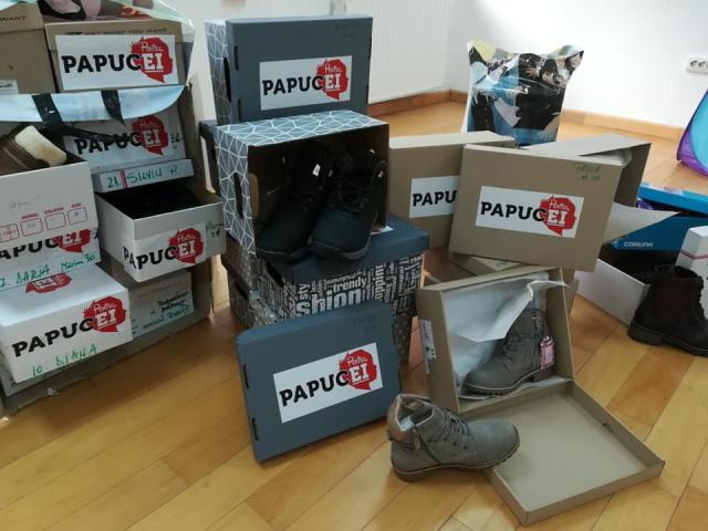 „Cutia cu papucei pentru Ei” continuă să-i ajute pe copii să pășească cu încredere