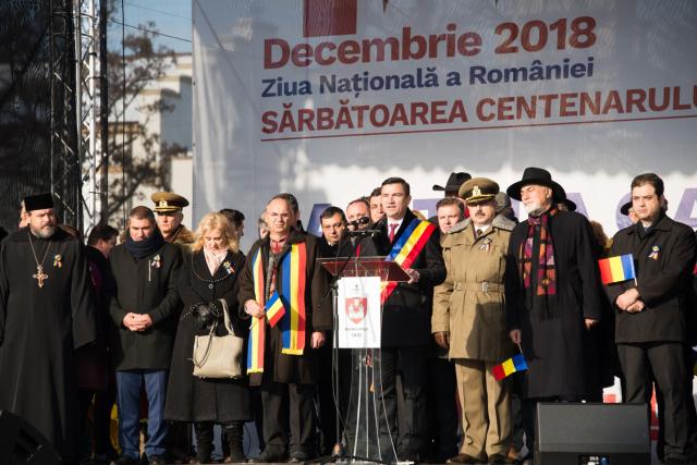 Centenarul la Iași: „Avem nevoie, ca și acum 100 de ani, de aceleași virtuți - credință în Dumnezeu, unitate și încredere sau curaj că putem realiza lucruri mari”