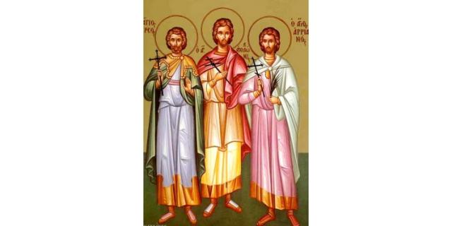 Canon de rugăciune către Sfinţii Mucenici Tirs, Levchie, Calinic, Filimon, Apolonie şi Arian