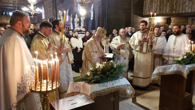 Sfinţirea cea mare a apei în Bucovina