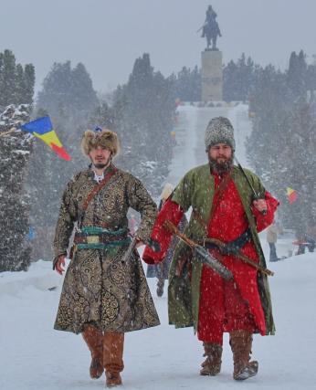 Ceremonial religios şi militar la Ansamblul Monumental de la Băcăoani, judeţul Vaslui