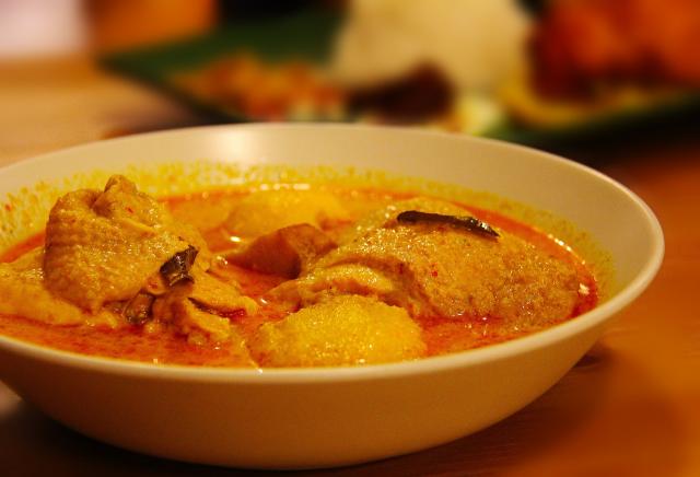 Curry de pui cu ghimbir