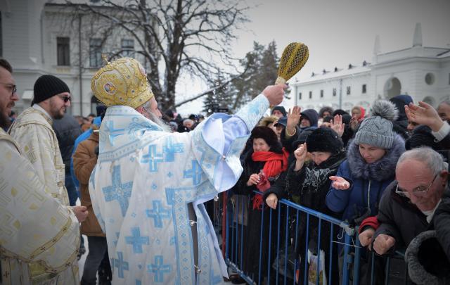 (Video) Botezul Domnului la Catedrala Mitropolitană din Iași
