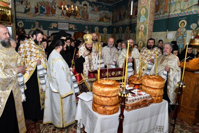 Moment omagial la Mănăstirea Dragomirna