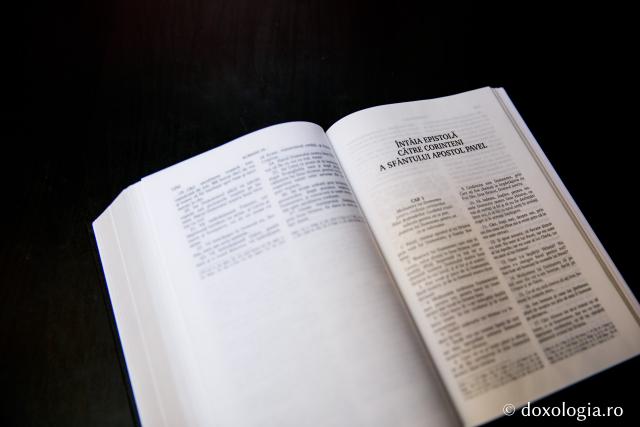 Epistola întâi către Corinteni a Sfântului Apostol Pavel – Capitolul 4