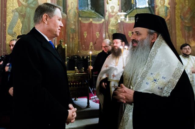 (Foto) Klaus Iohannis la Iași: Președintele a participat la slujba Parastasului pentru domnitorul Alexandru Ioan Cuza