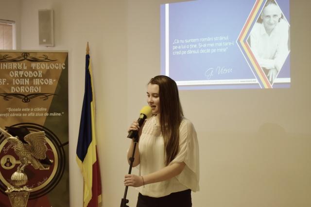 Omagiu adus poetului Grigore Vieru, la Seminarul Teologic Dorohoi
