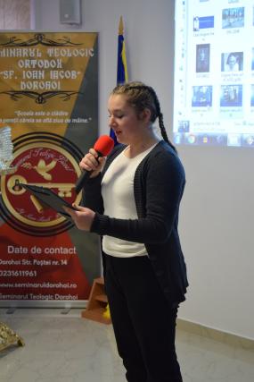 Omagiu adus poetului Grigore Vieru, la Seminarul Teologic Dorohoi