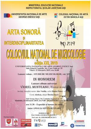 Comunicat de presă: Astăzi debutează la Iași Colocviul Național de Muzicologie - Ediția XXI
