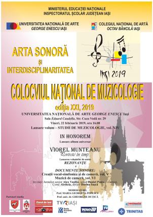 Comunicat de presă: Astăzi debutează la Iași Colocviul Național de Muzicologie - Ediția XXI