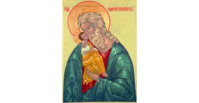Cântare de laudă la Dreptul Simeon, apărătorul copiilor mici