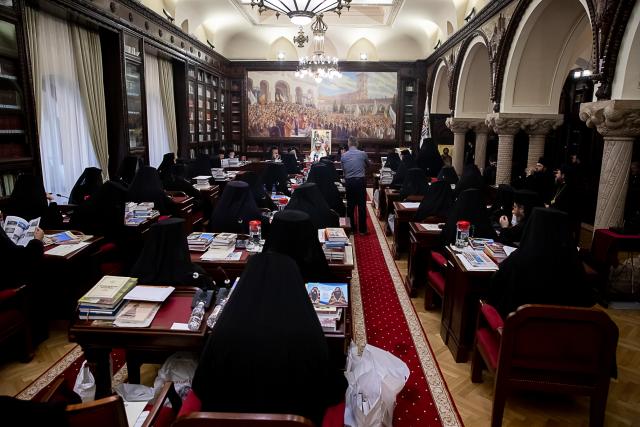 Prima ședință a Sfântului Sinod al Bisericii Ortodoxe Române din anul 2019