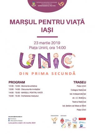 Dublă prezență internațională la Marșul pentru Viață 2019 de la Iași