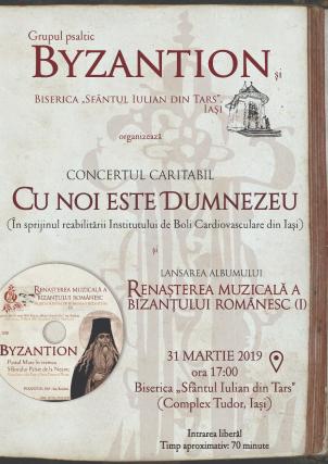 Corul Byzantion cântă pentru reabilitarea Institutului de Cardiologie Iași