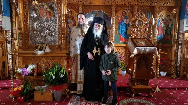 Slujire arhierească la Mănăstirea „Acoperământul Maicii Domnului” - Groşi