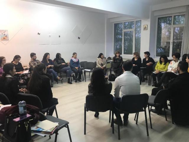 Atelier de lucru în Parohia Lazaret din Bacău