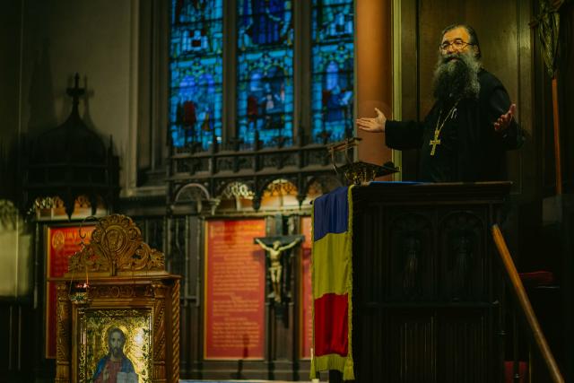 Părintele Nicolae Tănase a conferențiat la Londra