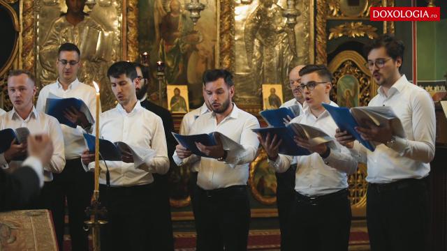 (Video) Corul Bărbătesc al Bisericii „Sfântul Sava” din Iași - „Cu trupul adormind” (Luminânda Învierii), de Nicolae Moldoveanu
