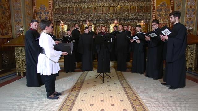 (Video) Grupul Psaltic „Andrei Șaguna” (Sibiu) - „Îngerul a strigat”, glas 1, de Macarie Ieromonahul