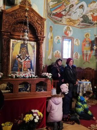 Sfântul Ierarh Pahomie, serbat în judeţul Neamţ