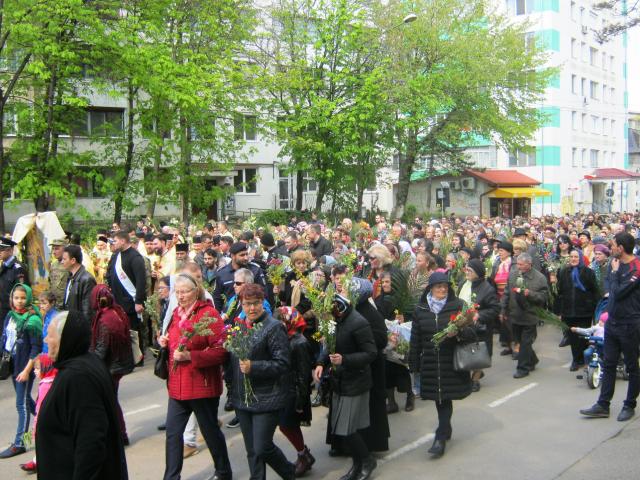 Intrarea Domnului în Ierusalim, serbată prin ample procesiuni în Arhiepiscopia Iașilor