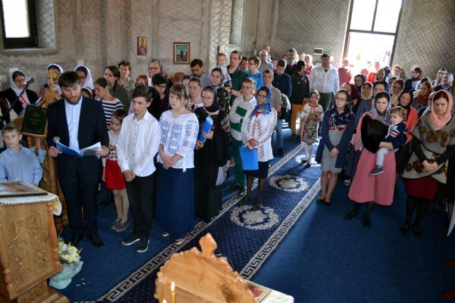 Slujbă misionară în Parohia Unguroaia, Protopopiatul Botoşani