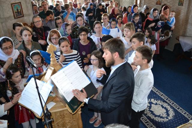 Slujbă misionară în Parohia Unguroaia, Protopopiatul Botoşani