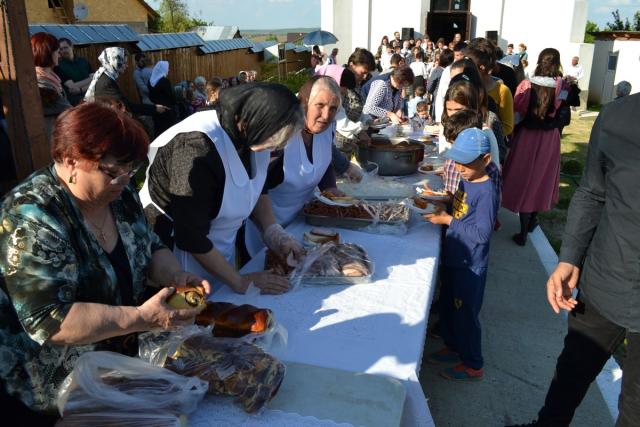 Slujbă misionară în Parohia Unguroaia, Protopopiatul Botoşani