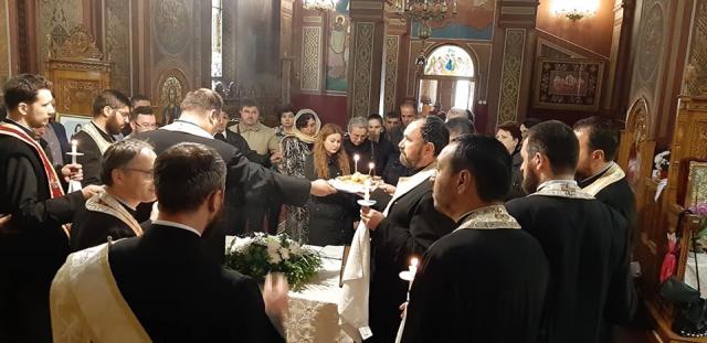 Parastas pentru preotul Constantin Leonte, la Bacău