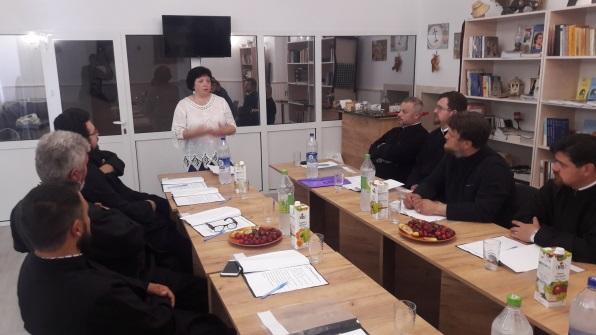Întâlnirea preoților protopopi din Episcopia de Bălți cu protoiereii din județul Botoșani