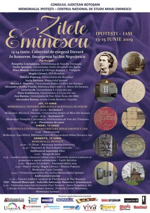 Rugăciuni pentru poetul Mihai Eminescu, la Ipoteşti