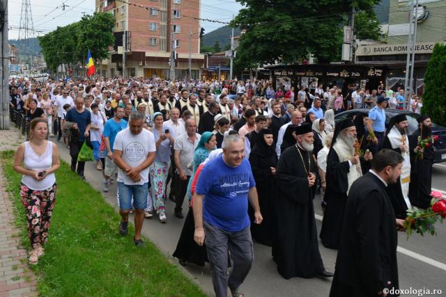 Orașul Piatra Neamț în zi de sărbătoare