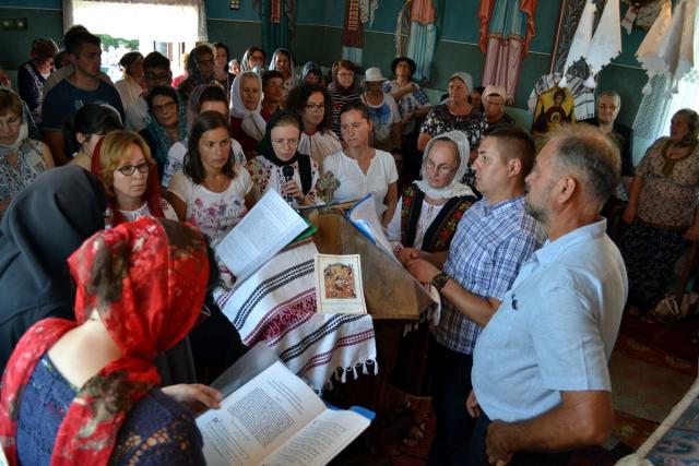 Slujbă misionară în Parohia Dacia-Nicșeni