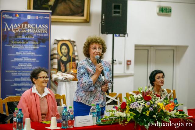Jurnal de eveniment: Masterclass de Cânt Bizantin - ziua I