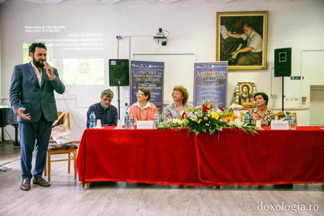 Jurnal de eveniment: Masterclass de Cânt Bizantin - ziua I