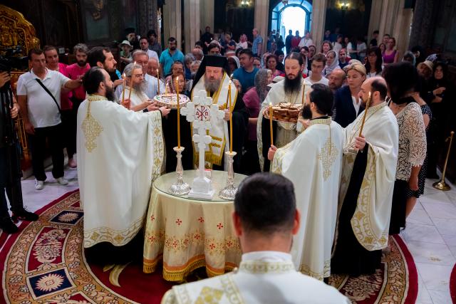 Patriarhii Iustin și Teoctist au fost pomeniți la Catedrala Patriarhală