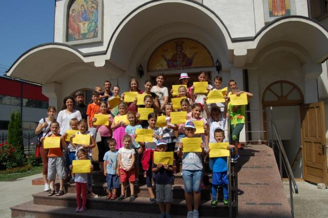Școală de vară la Biserica „Acoperământul Maicii Domnului” din Suceava