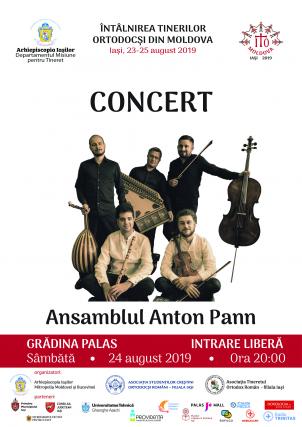 Ansamblul cameral de muzică veche „Anton Pann” va concerta la ITO Moldova 2019
