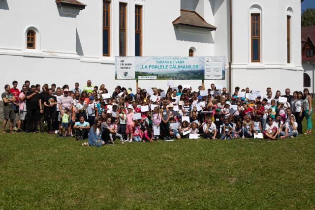 Tabăra „La poalele Călimanilor” Bilbor - Harghita la a treia ediție