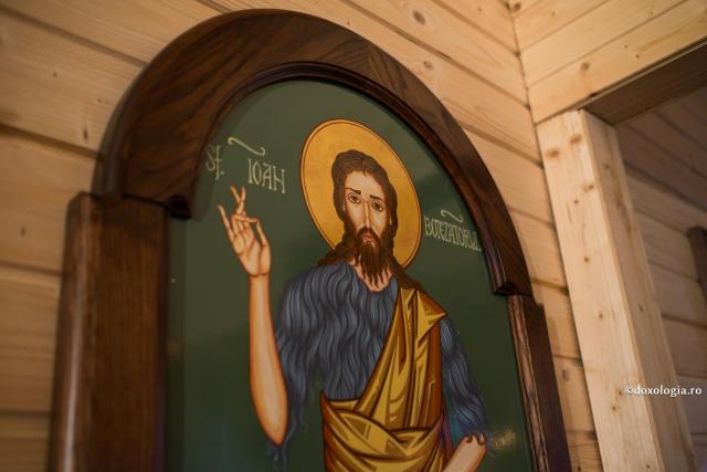 icoană cu Sfântul Ioan Botezătorul