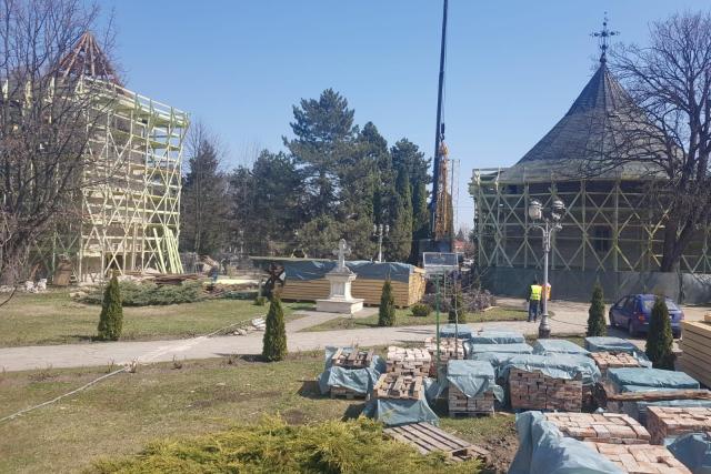 Lucrări de restaurare și reabilitare la Mănăstirea Bogdana