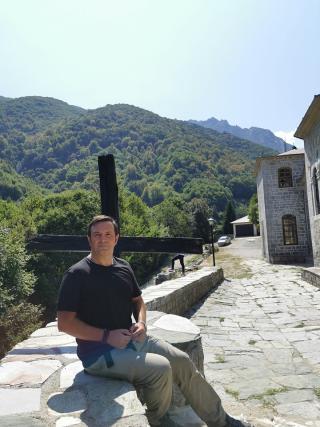 Buzdugan și Morar, pelerini în Muntele Athos: „E un loc unic pe pământ. Până și mâncarea și apa au alt gust”