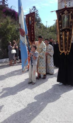 (Foto) Sărbătoarea mutării moaștelor Sfântului Ierarh Nectarie, Insula Eghina – 3 septembrie 2019