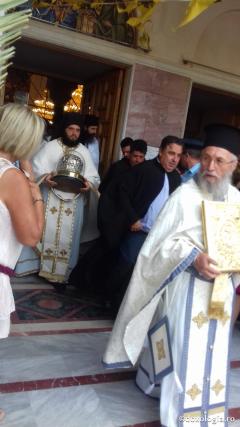 (Foto) Sărbătoarea mutării moaștelor Sfântului Ierarh Nectarie, Insula Eghina – 3 septembrie 2019