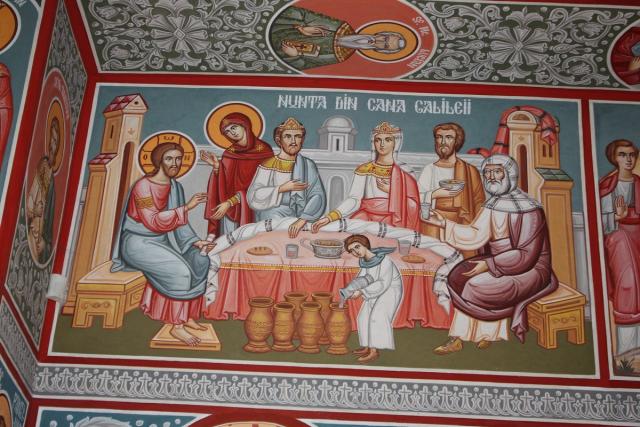 Sfinţirea picturii bisericii Parohiei Frenciugi-Drăguşeni