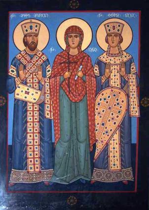 Sfinții Împărați ai Georgiei, Mirian și Nana și Sfânta Nina