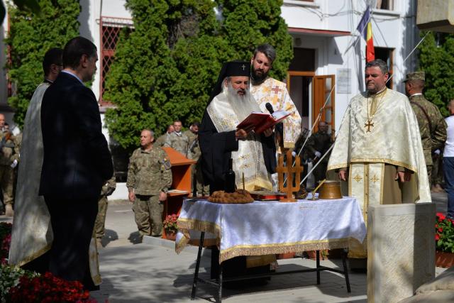 IPS Teofan a binecuvântat o troiță ridicată în memoria eroilor militari români